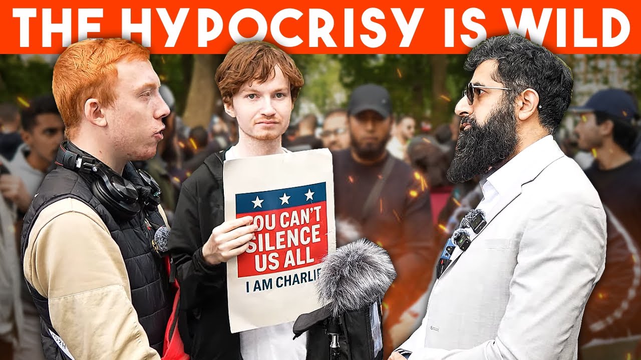 Muslim vs 2 Teenagers Who Idolize Tommy Robinson & Charlie Kirk