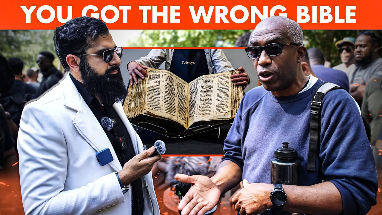 Christian Clung To Bible Myths Until Muslim Broke Them - Speakers Corner