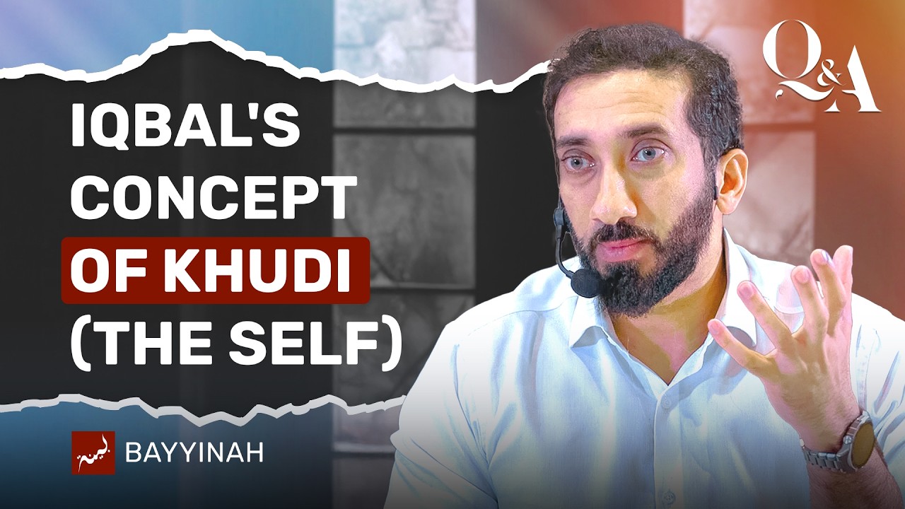 Allah Honored You! (Realise Your Self Worth)  Q&A with Nouman Ali Khan