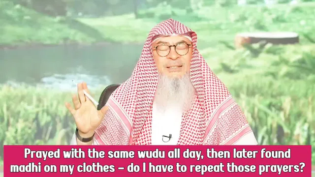 Prayed With Same Wudu All Day, Later ...