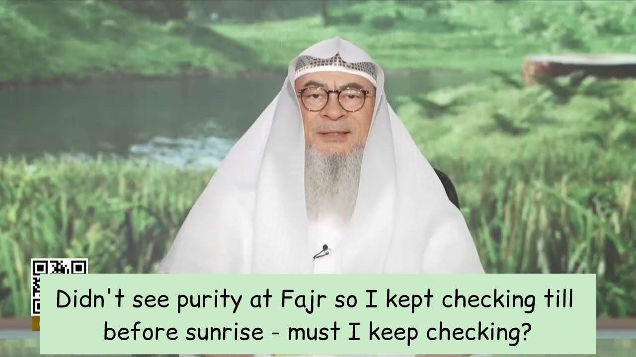 Didn't See Purity At Fajr, I Was Pure After Sunrise, Must I Pray After Sunrise?