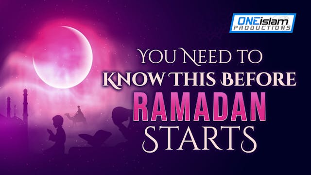 YOU NEED TO KNOW THIS BEFORE RAMADAN ...