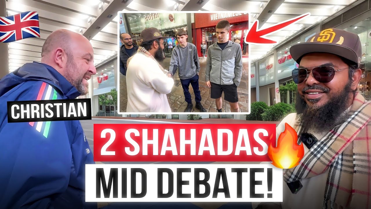 English Christian GRILLS Shaykh Uthman with Tough Questions!! 12 SHAHADAs