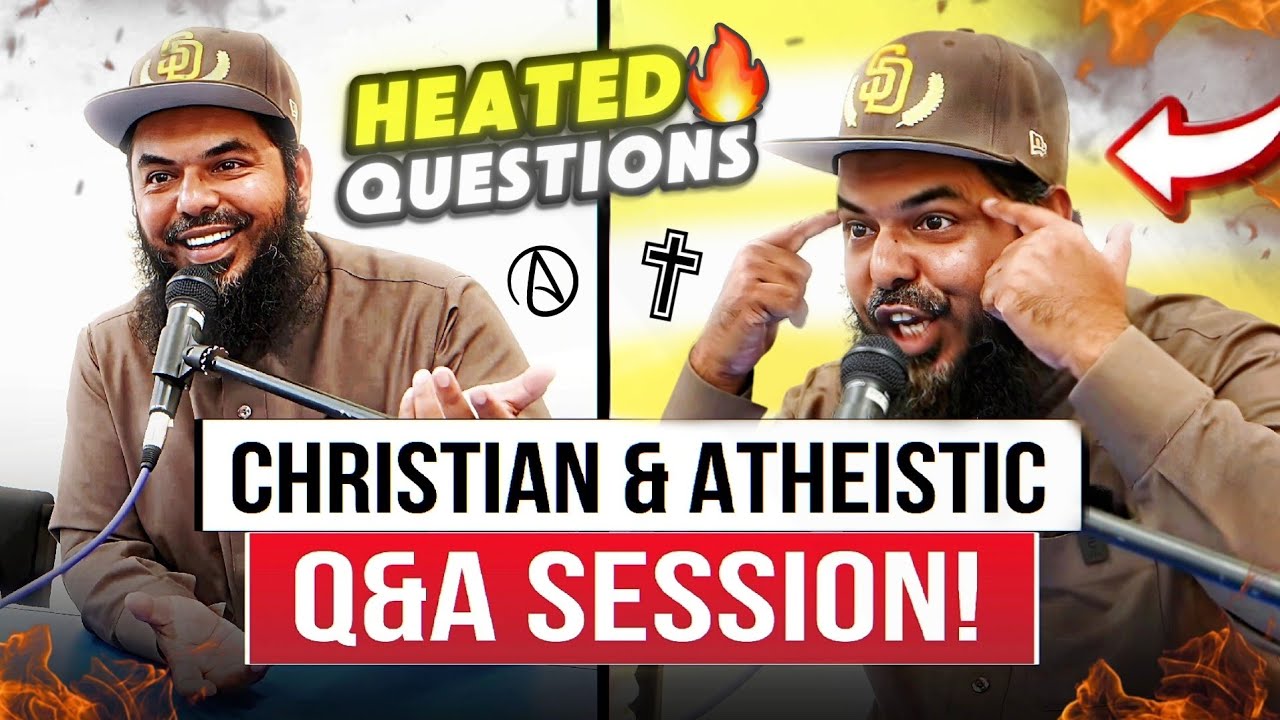 HOT Q&A!! - Shaykh Uthman GOES OFF on ATHEIST & CHRISTIAN Questions & Claims!!
