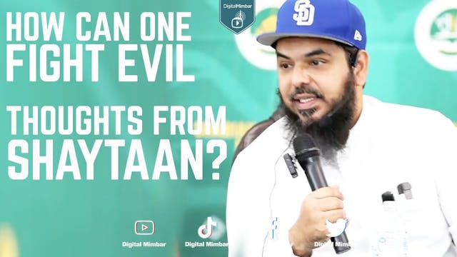 How can one fight evil thoughts from ...