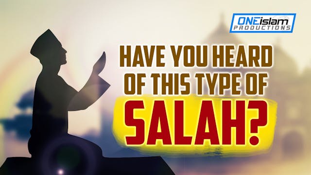 Have You Heard Of This Type Of Salah?