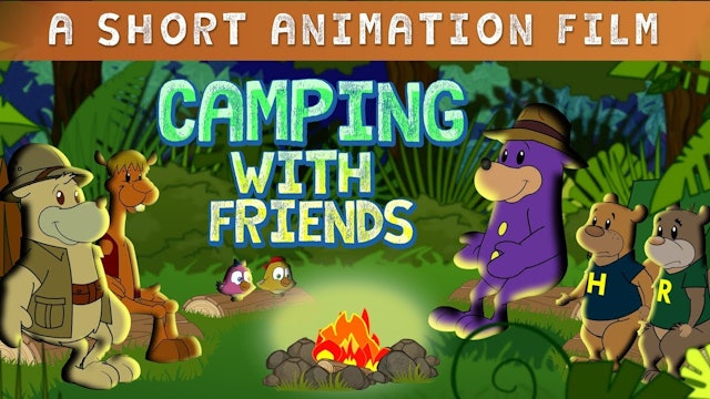 Camping With Zaky & Friends - Short Animation Film