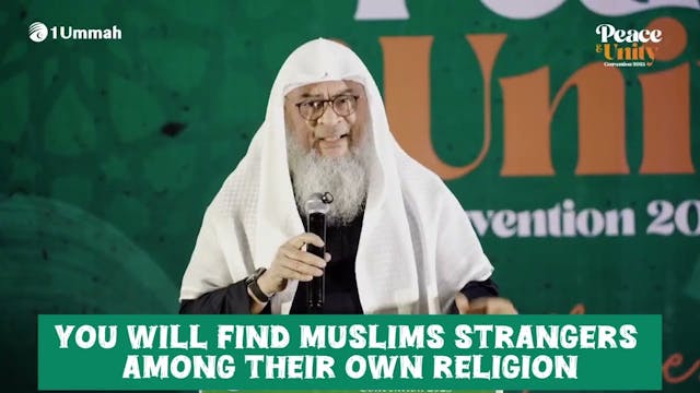 You Will Find Muslims Strangers Among...