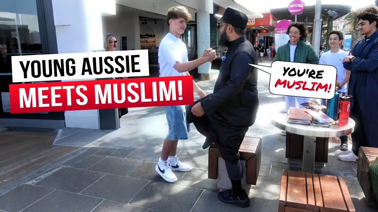 YOUNG AUSSIE Meets Shaykh Uthman and Ends up in Reverting to ISLAM!! MUST WATCH!