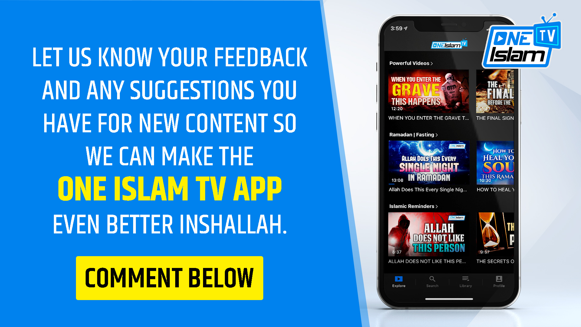 COMMENT YOUR FEEDBACK / SUGGESTIONS