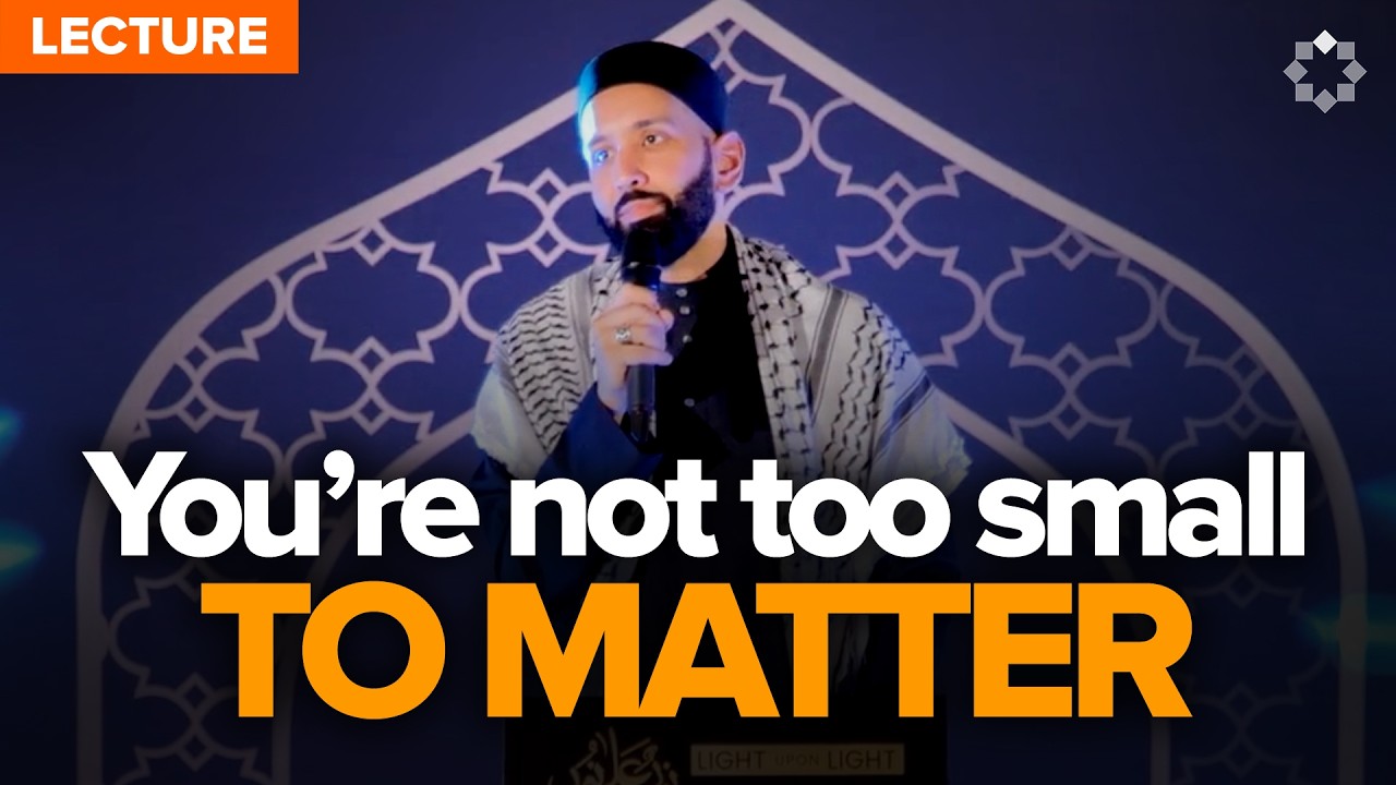 Live for What Allah Created You For  Dr. Omar Suleiman