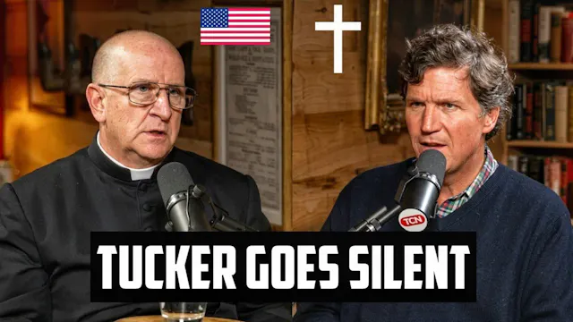 Tucker Carlson Shocked As Exorcist Wa...