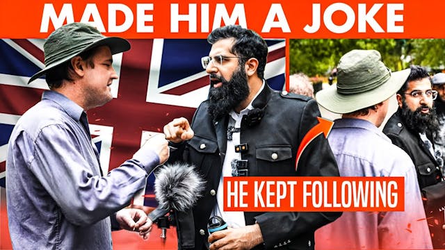 White Supremacist Destroyed By Muslim