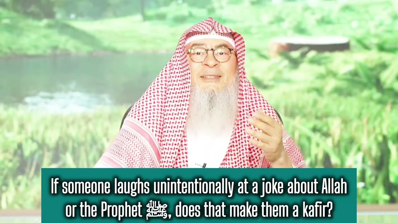 Laugh Unintentionally At Joke About Allah Or Prophet (SAW), Is It Make Me Kafir?