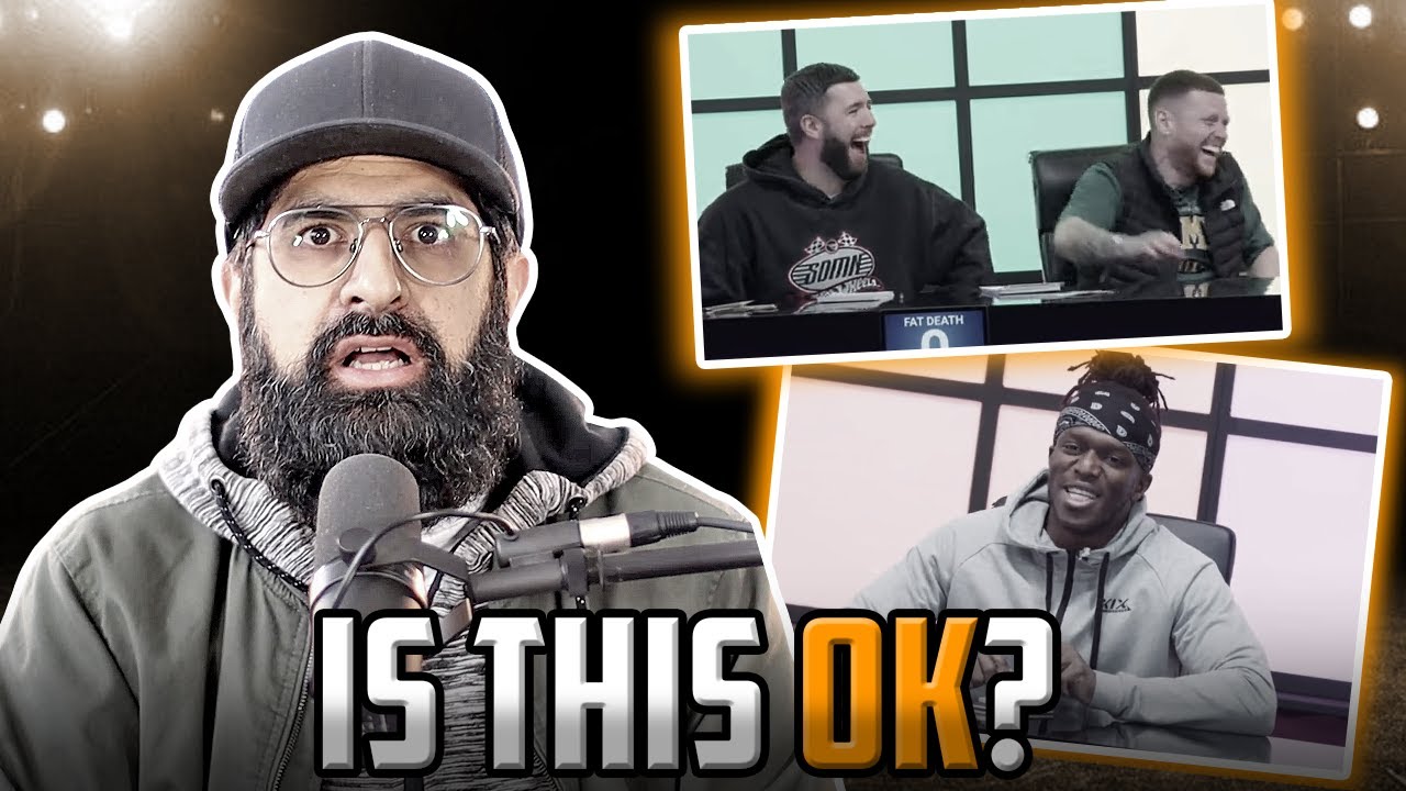 KSI Says P*ki While YouTubers Laugh