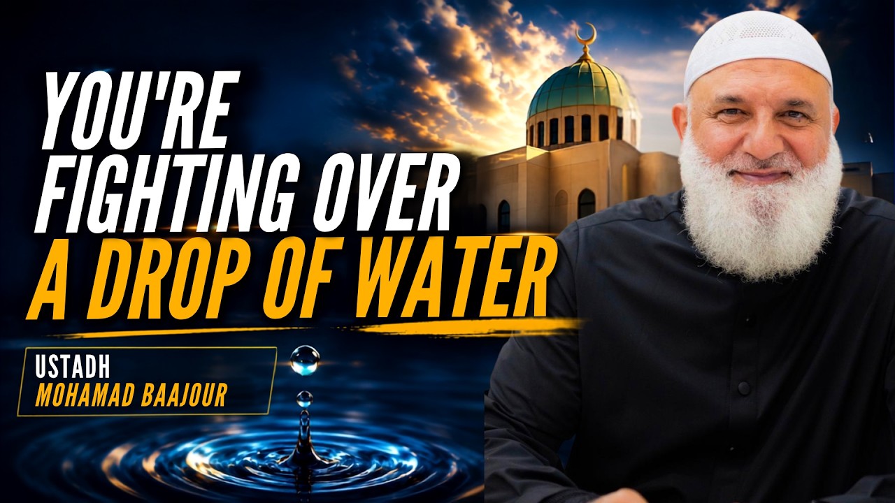 You're Fighting Over A Drop Of Water