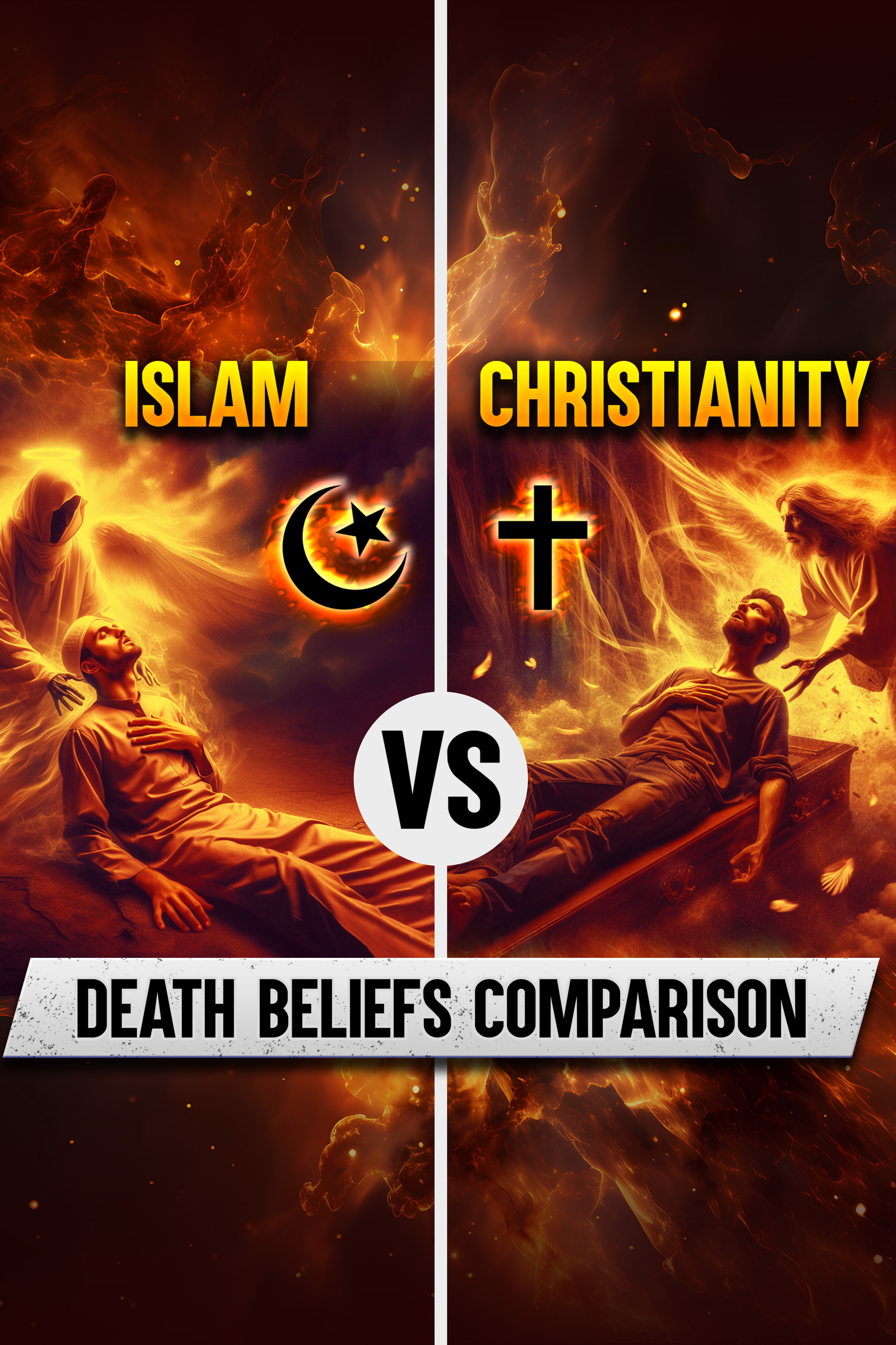 ISLAM VS CHRISTIANITY | DEATH BELIEFS COMPARISON