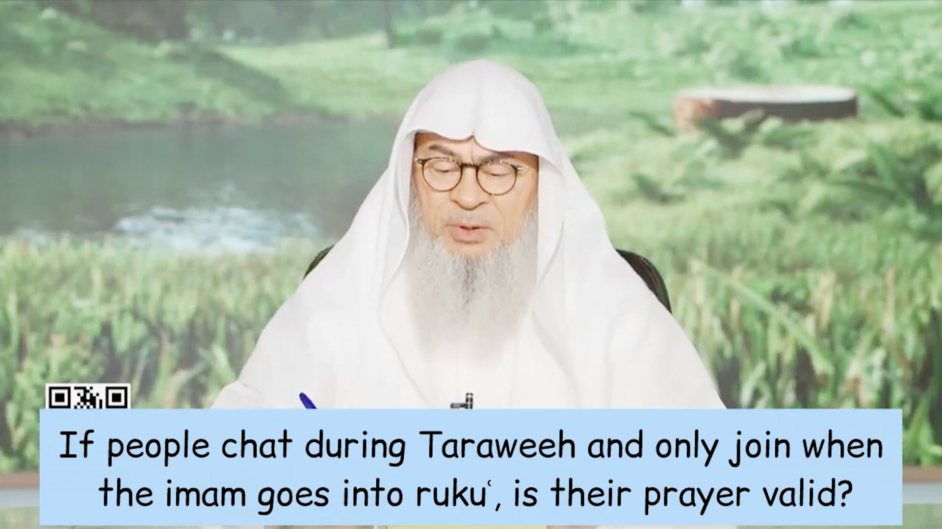 If People Chat During Taraweeh & Only Join Imam When He's In Ruku, Prayer Valid?