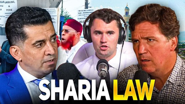 Charlie Kirk, Tucker Carlson On Shari...