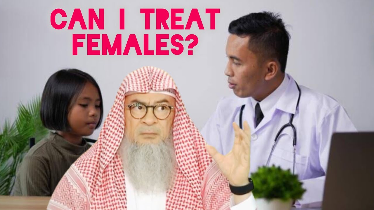 Can a medical student treat (look & touch)female patients during training period