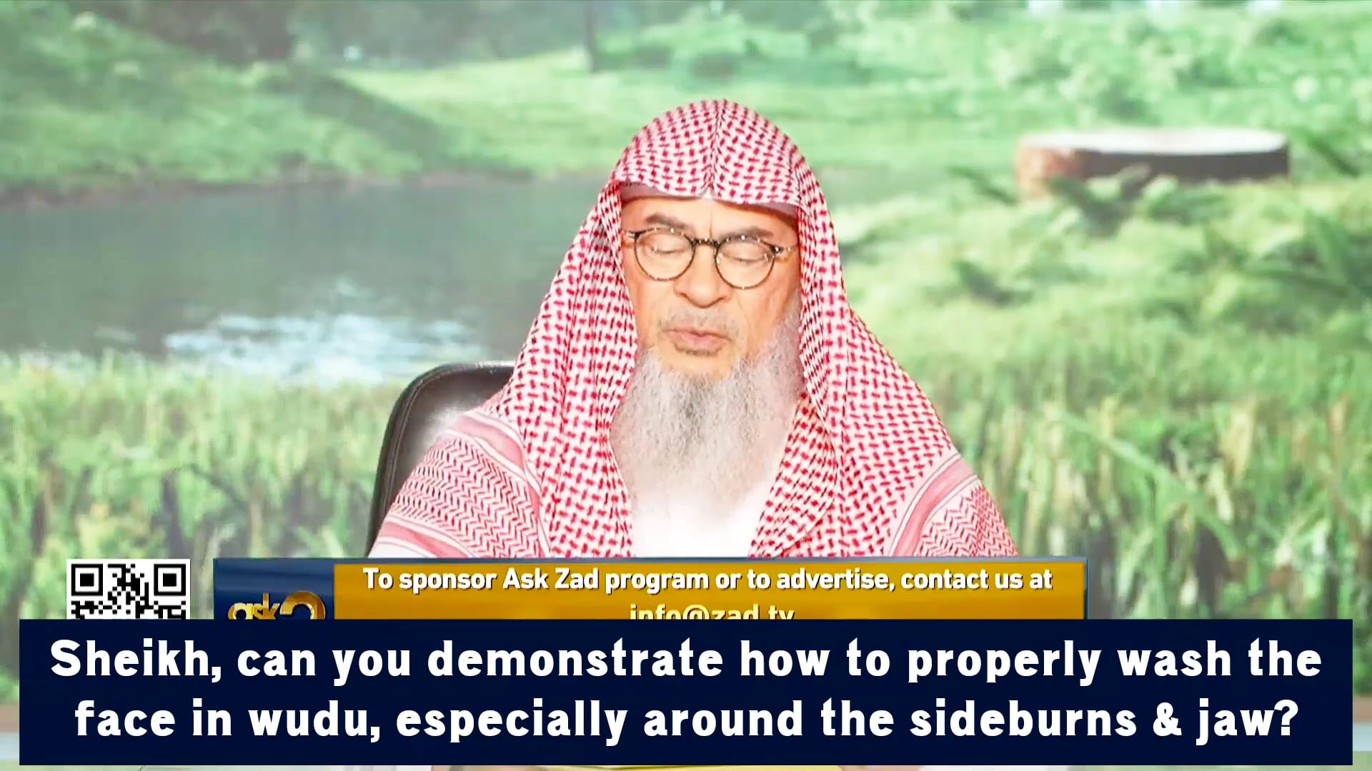 Sheikh Can You Show How To Wash Face In Wudu, Especially Around Sideburns & Jaw?