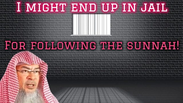 I might end up in jail for following ...