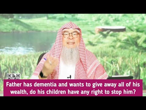 Dad Has Dementia & Wants To Give Away...