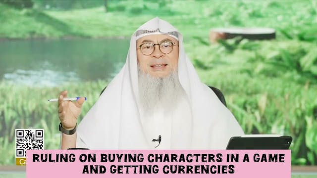 Ruling On Buying Characters In A Game...