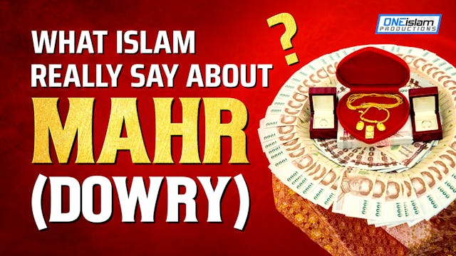 What Islam Really Say About MAHR (Dowry)