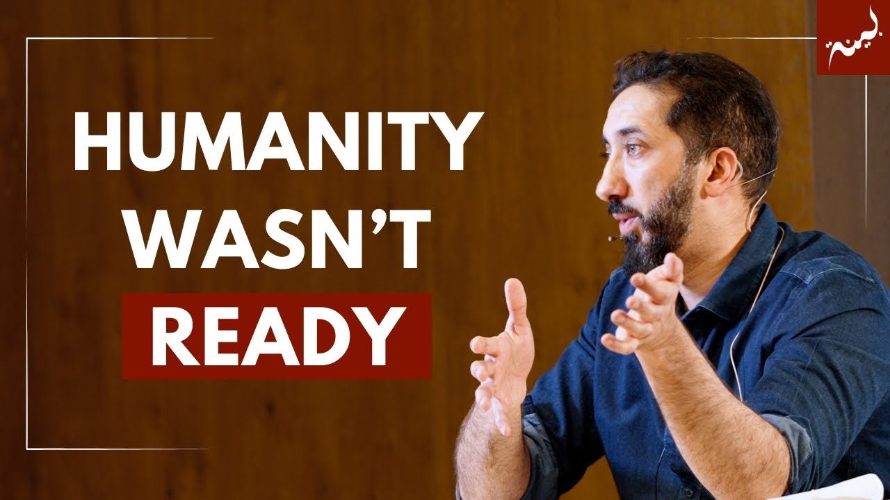 Why Was The Quran Revealed Last - Q&A With Nouman Ali Khan