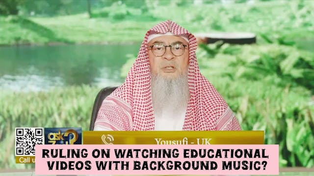 Watching Educational Videos With Back...