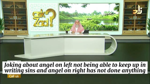 Joked about Angel on left busy cuz of...