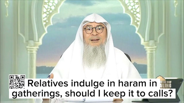 Relatives indulge in haram in gatherings (Free mixing Music..)