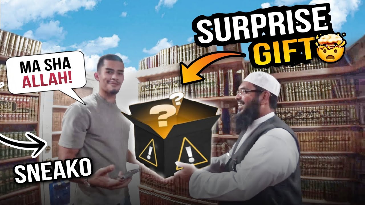 SNEAKO Gets Exclusive Tour Of Shaykh Uthman's Library