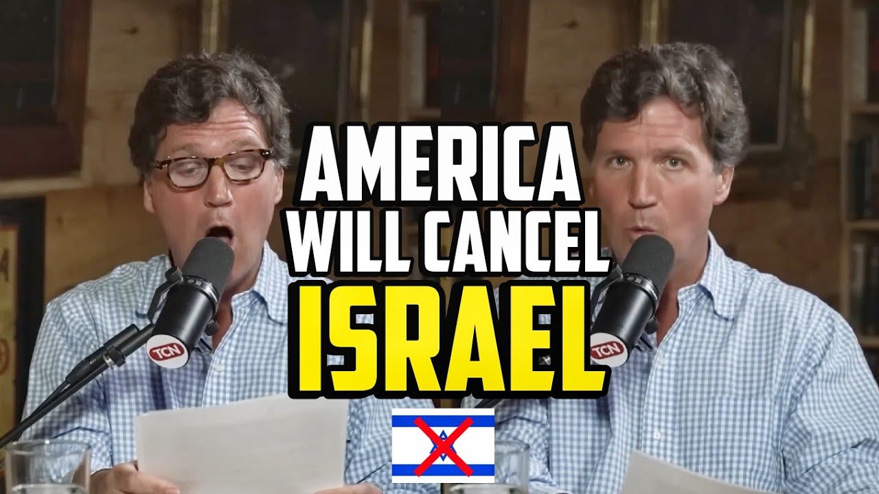 Tucker Carlson Breaks News that Israeli Citizens Refuse To Believe