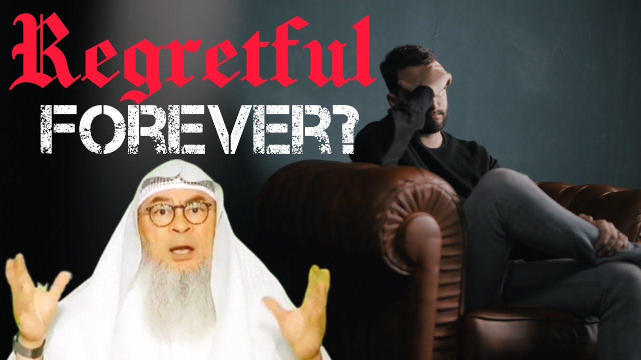 Should we be regretful of our sins throughout our lives or move on 