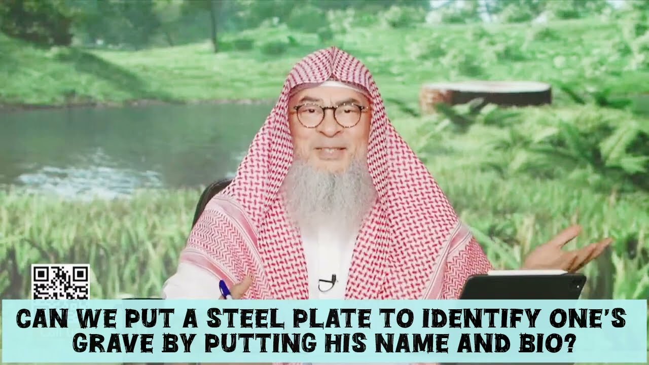 Can we put a steel plate to identify one's grave by putting his Name, DOB, Bio 