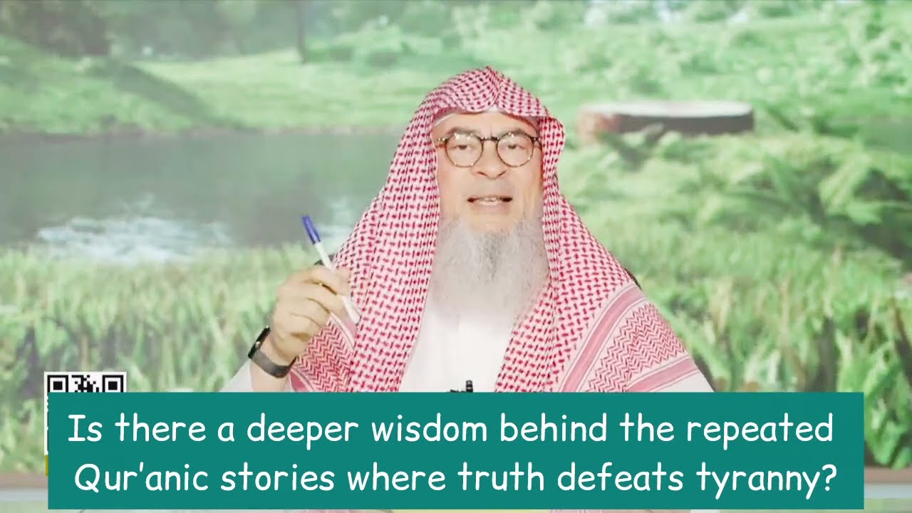Is there a wisdom behind repeated Quranic stories when truth defeats Tyranny?