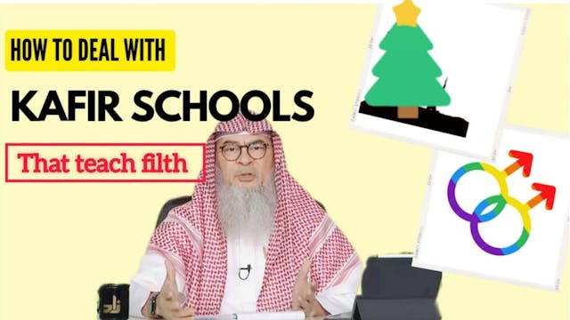 How to deal with kafir schools that t...