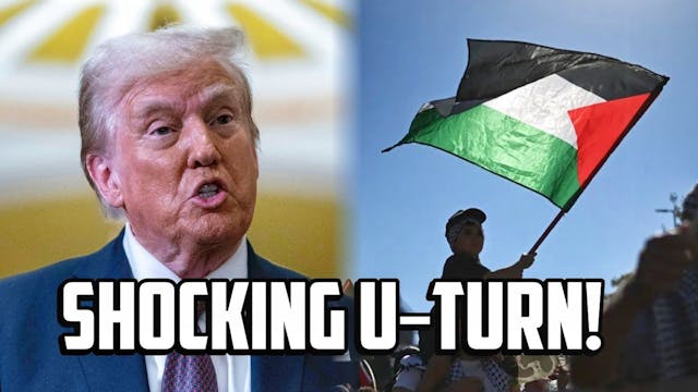 TRUMP GOES PRO‑PALESTINE NO ONE SAW T...