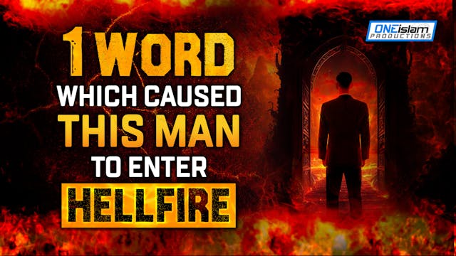 1 WORD WHICH CAUSED THIS MAN TO ENTER...