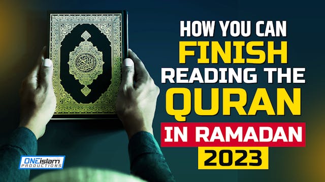 HOW YOU CAN FINISH READING THE QURAN ...