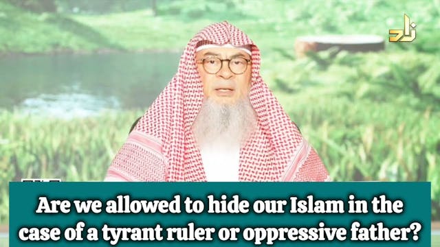 Is it allowed to hide our Islam due t...