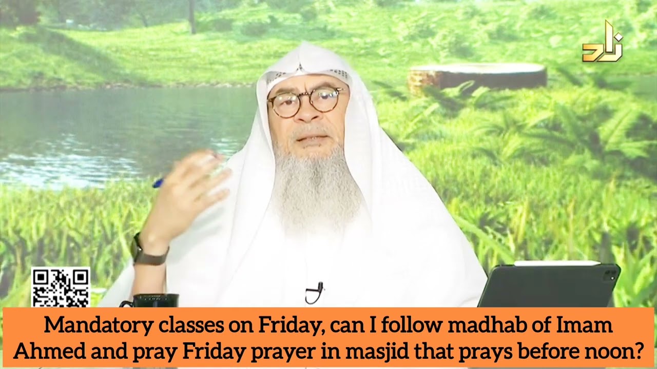 Class on Friday, can I pray Friday prayer in a masjid that prays before dhuhr