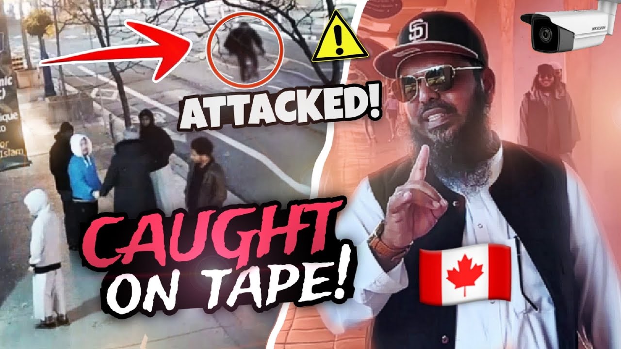 MUSLIMS ATTACKED - Islamophobe Caught on Tape attacking Muslims!
