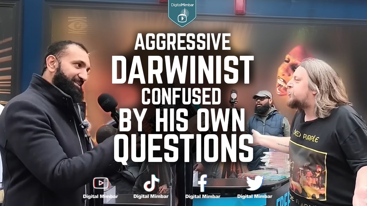 Aggressive Darwinist Confused By His Own Questions - Subboor Ahmad