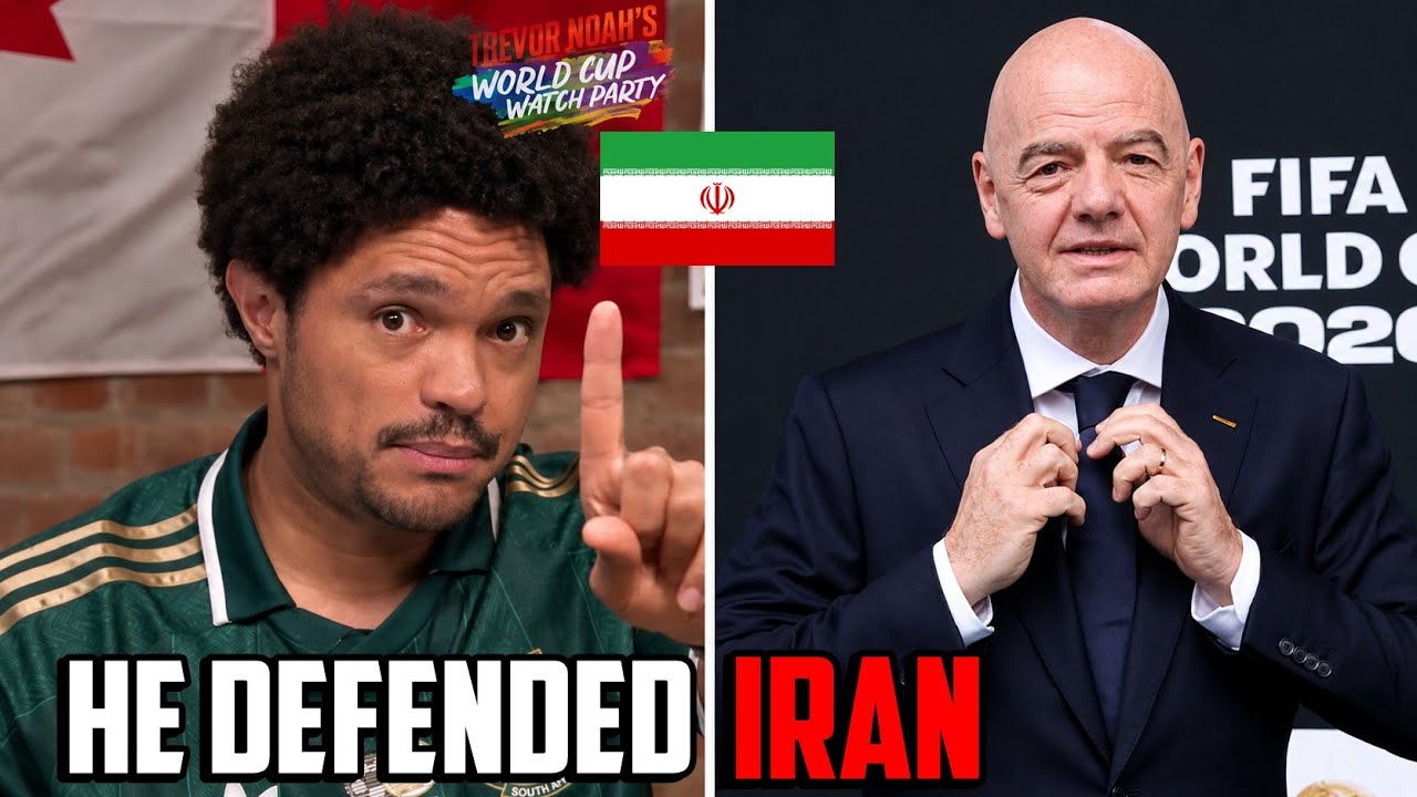 South African Comedian Trevor Noah Exposes FIFA's Double Standards On Iran