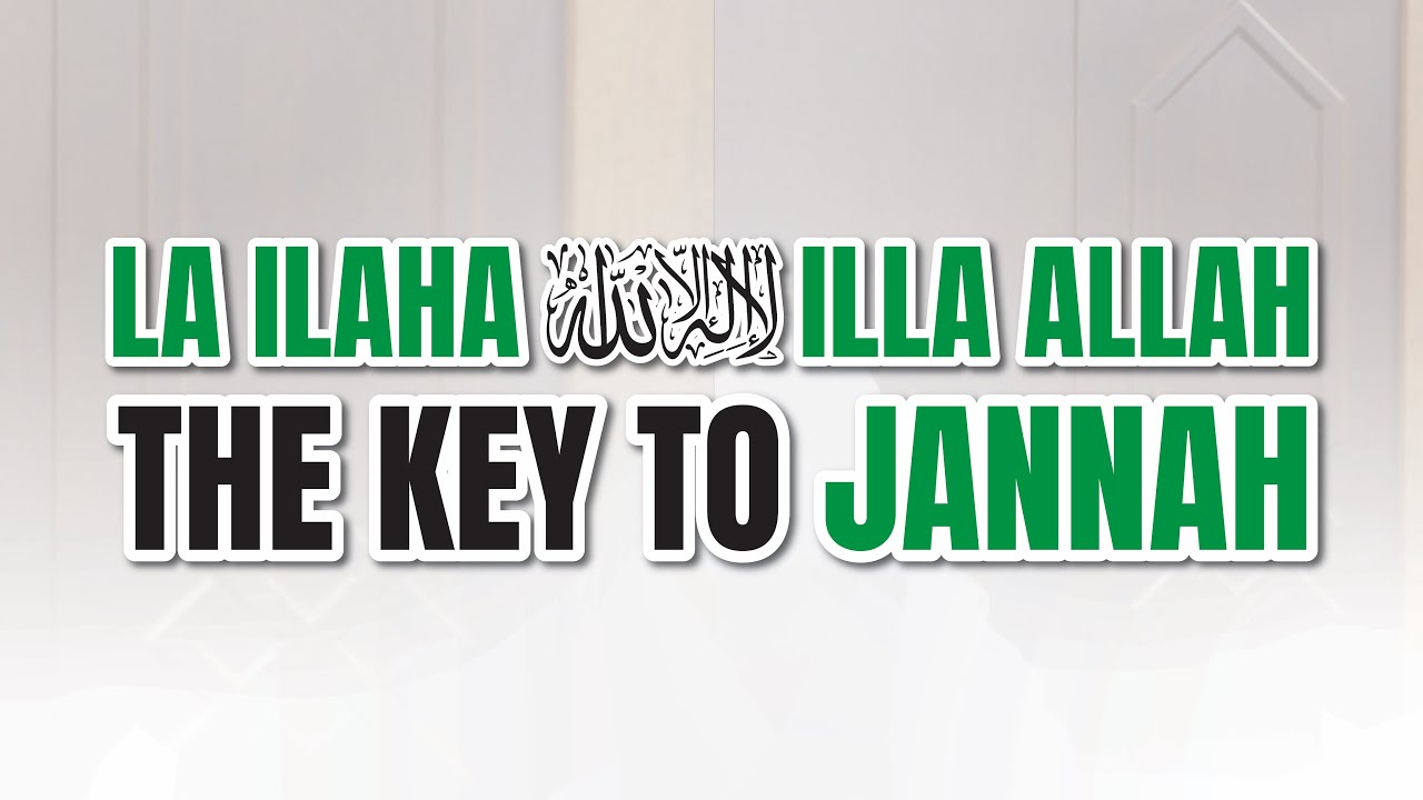 The key to enter Paradise - Abu Bakr Zoud