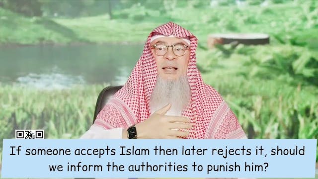 If Someone Accepts Islam Later Aposta...