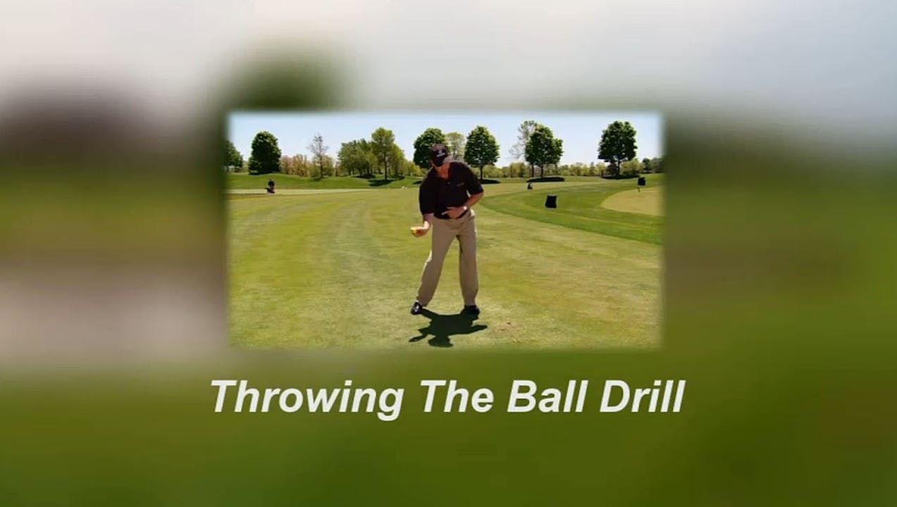 27 Throwing the Ball Drill Hit Down Drills One Minute Golf Channel